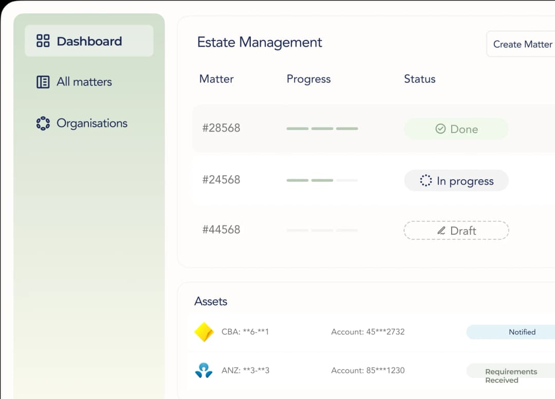 Services Dashboard